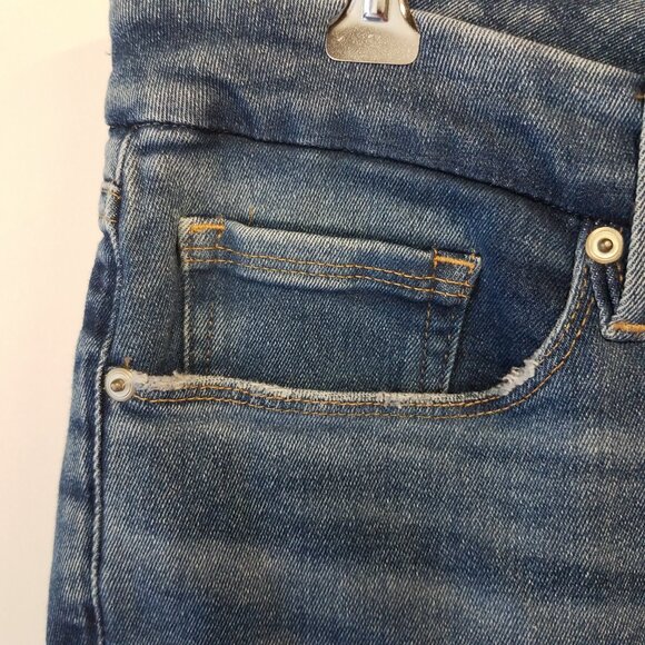 Good American Jeans 16 Good Waisted Skinny Cropped GWCSBP941T Indigo326 Denim - Picture 6 of 11